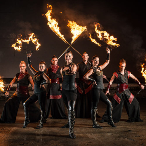 Fireshow_ohnivá_show_Pyroterra_rock_fire