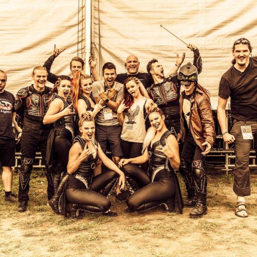 Pyroterra mega show Harley Davidson