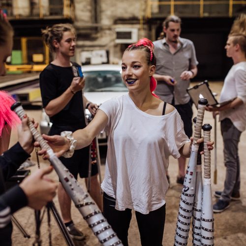 Pyroterra mega fire show