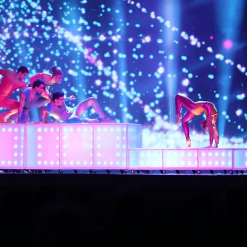 pyroterra LED light programming ABG awards - event ceremony