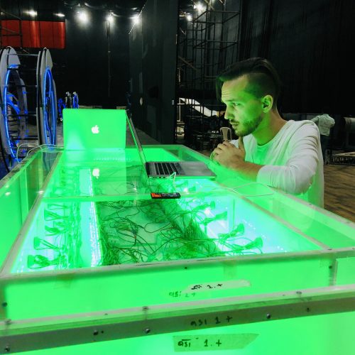 pyroterra LED light programming ABG awards - event ceremony