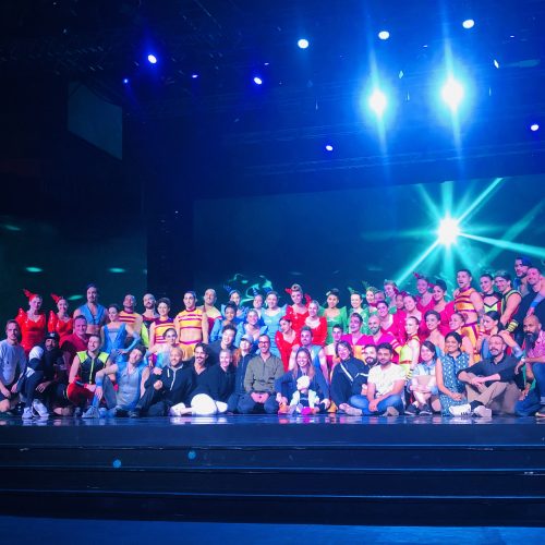 pyroterra LED light programming ABG awards - event ceremony