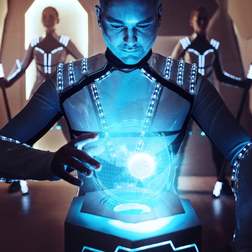 světelná show pyroterra netradiční moderní show