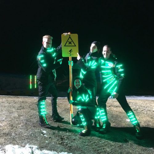 pyroterra ski show austria